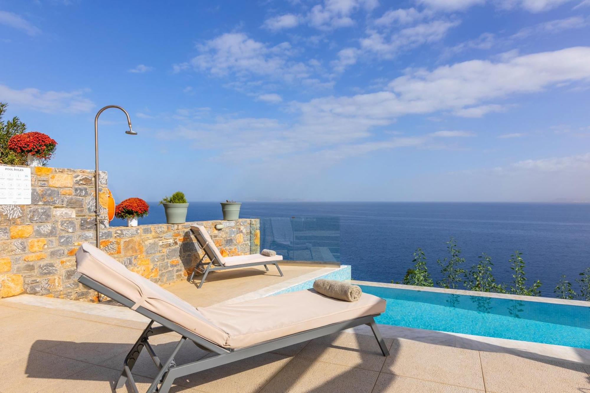 Rocca Al Mare Seaside Villas Palaiokastro  ภายนอก รูปภาพ