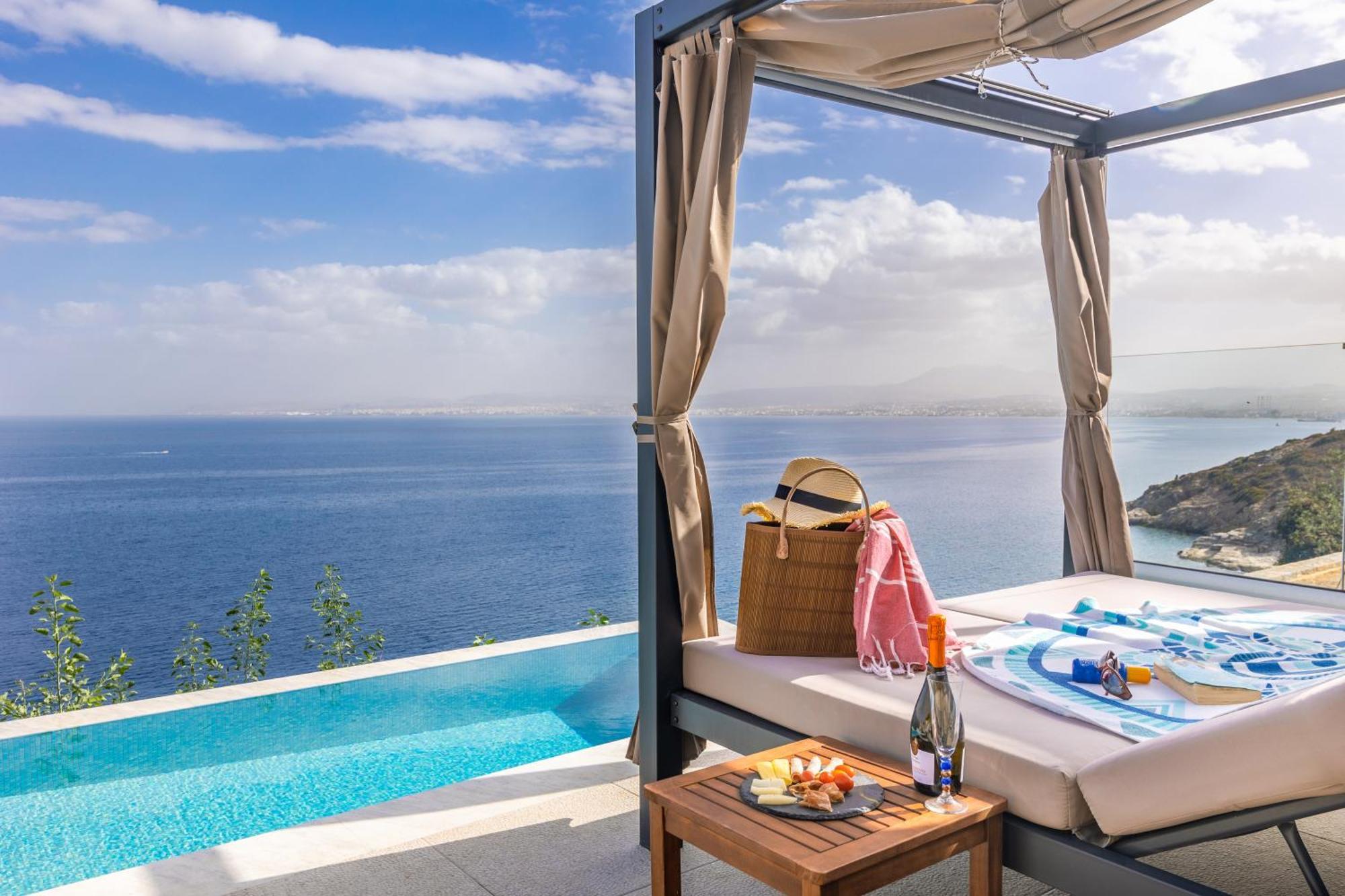 Rocca Al Mare Seaside Villas Palaiokastro  ภายนอก รูปภาพ