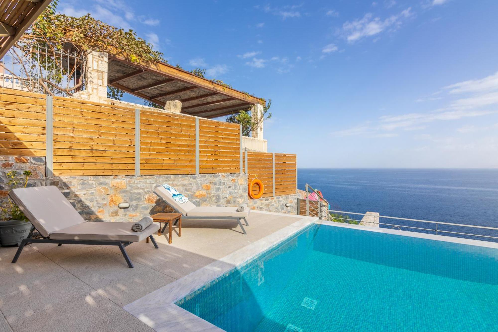 Rocca Al Mare Seaside Villas Palaiokastro  ภายนอก รูปภาพ
