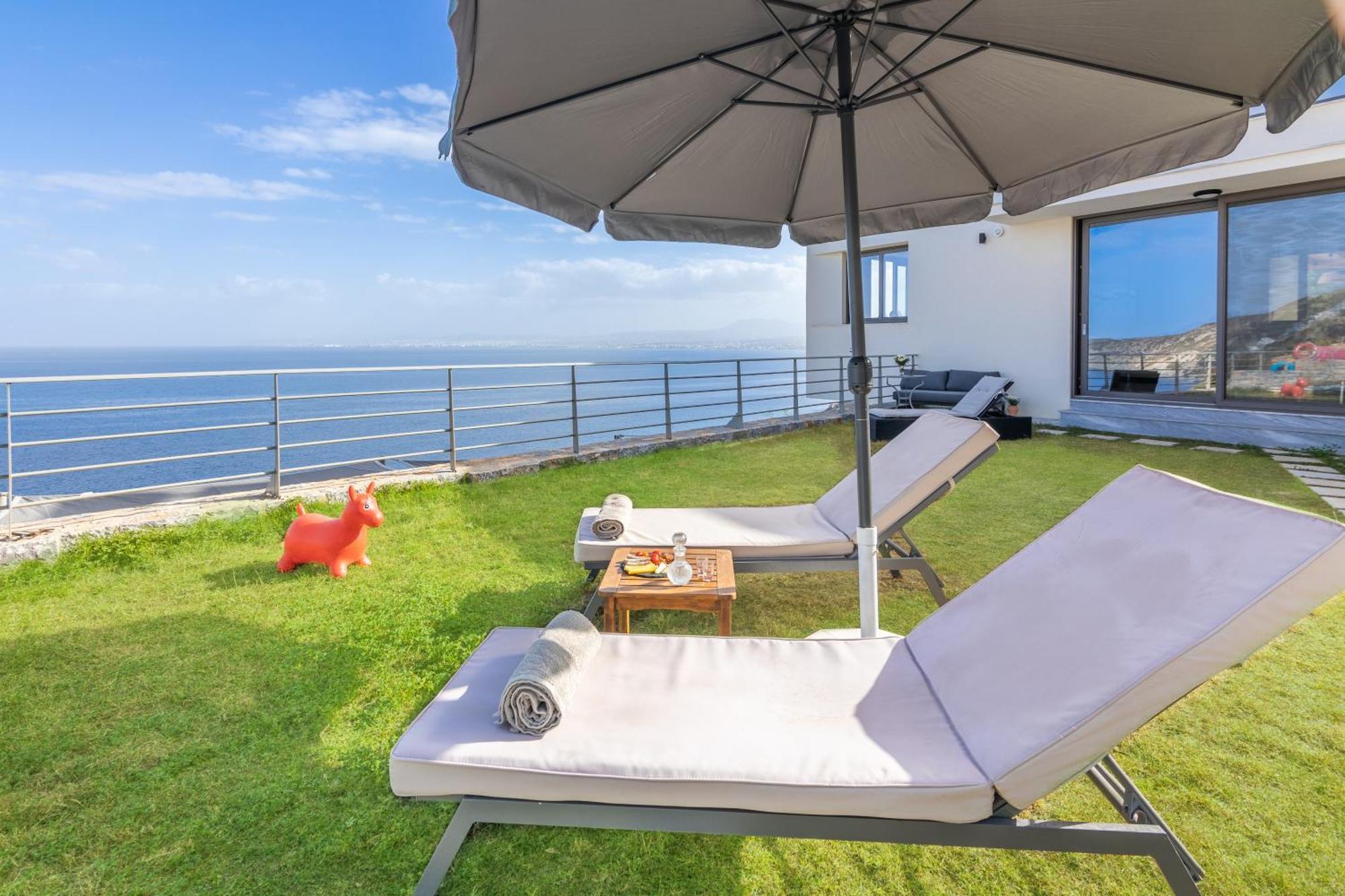 Rocca Al Mare Seaside Villas Palaiokastro  ภายนอก รูปภาพ