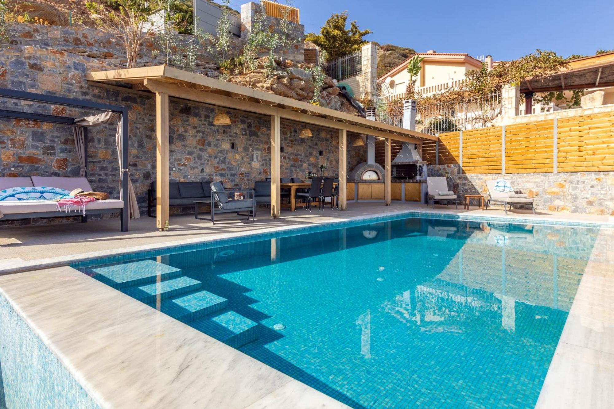 Rocca Al Mare Seaside Villas Palaiokastro  ภายนอก รูปภาพ