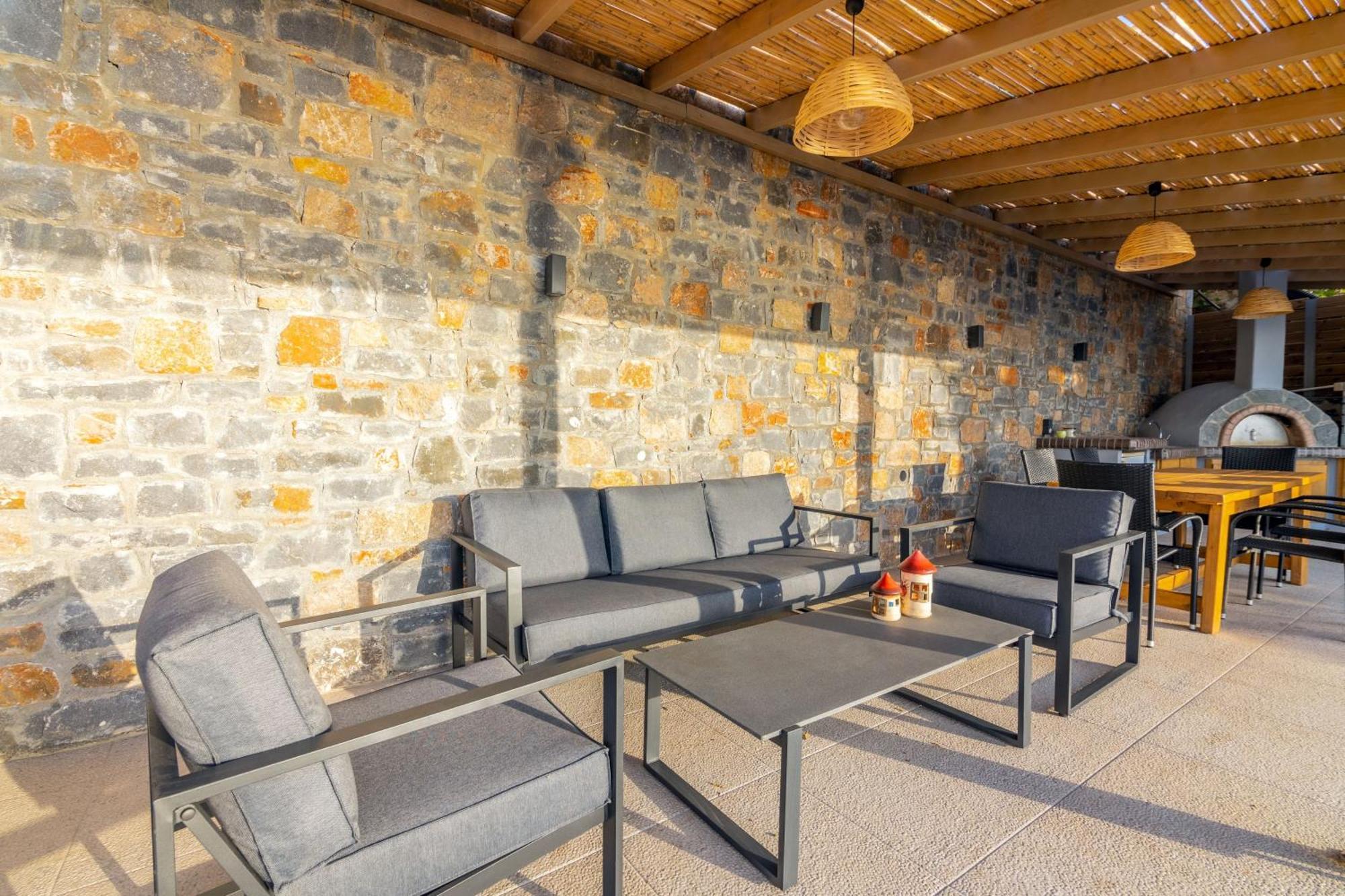 Rocca Al Mare Seaside Villas Palaiokastro  ภายนอก รูปภาพ