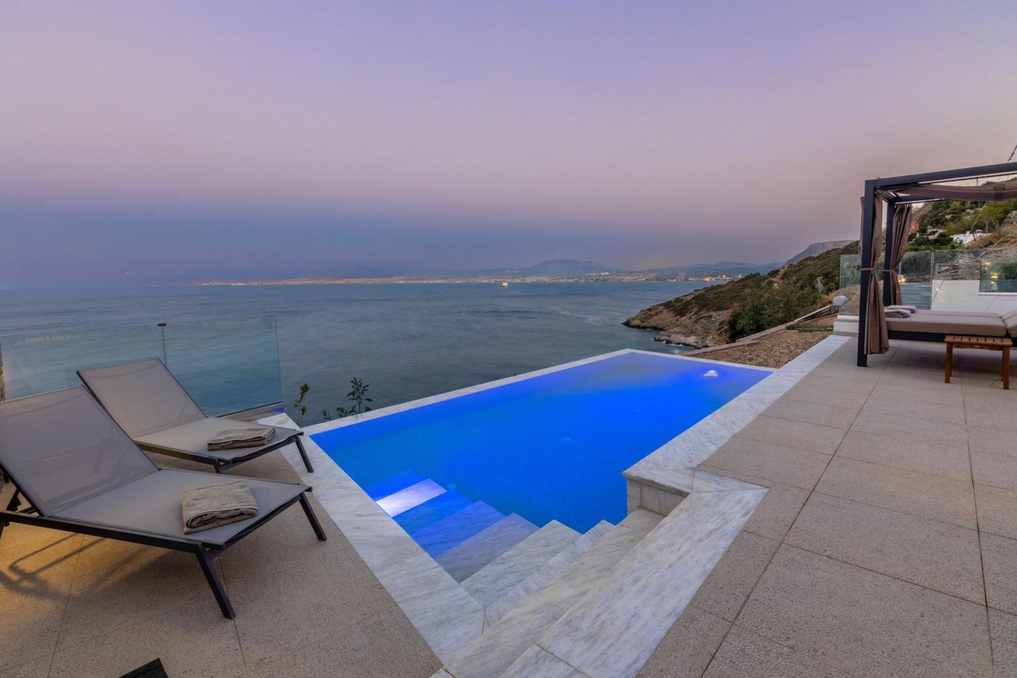Rocca Al Mare Seaside Villas Palaiokastro  ภายนอก รูปภาพ