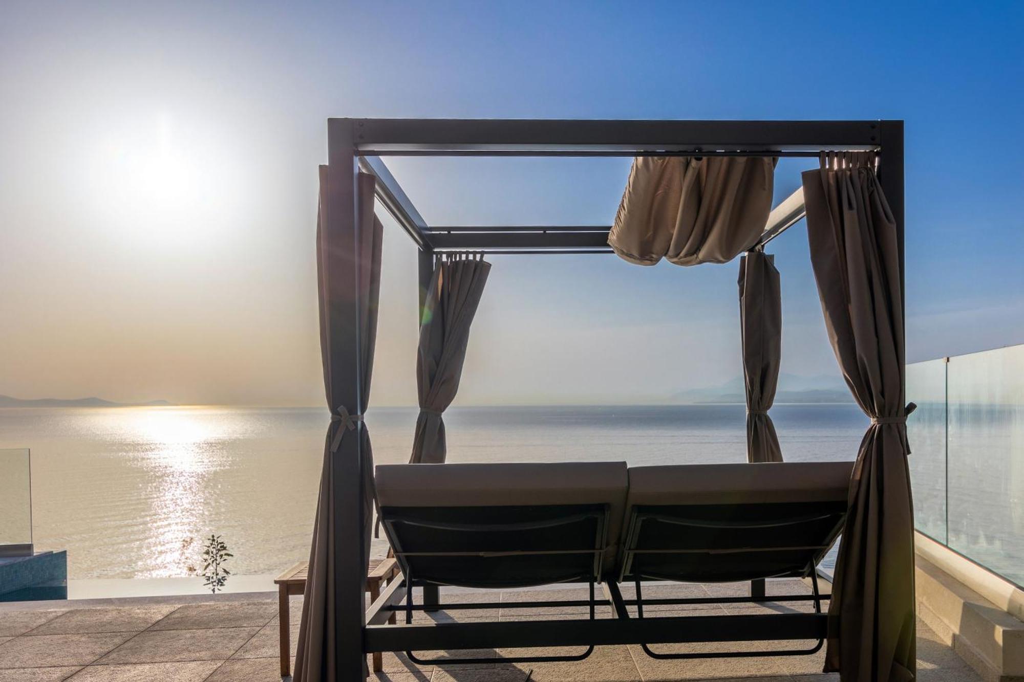 Rocca Al Mare Seaside Villas Palaiokastro  ภายนอก รูปภาพ
