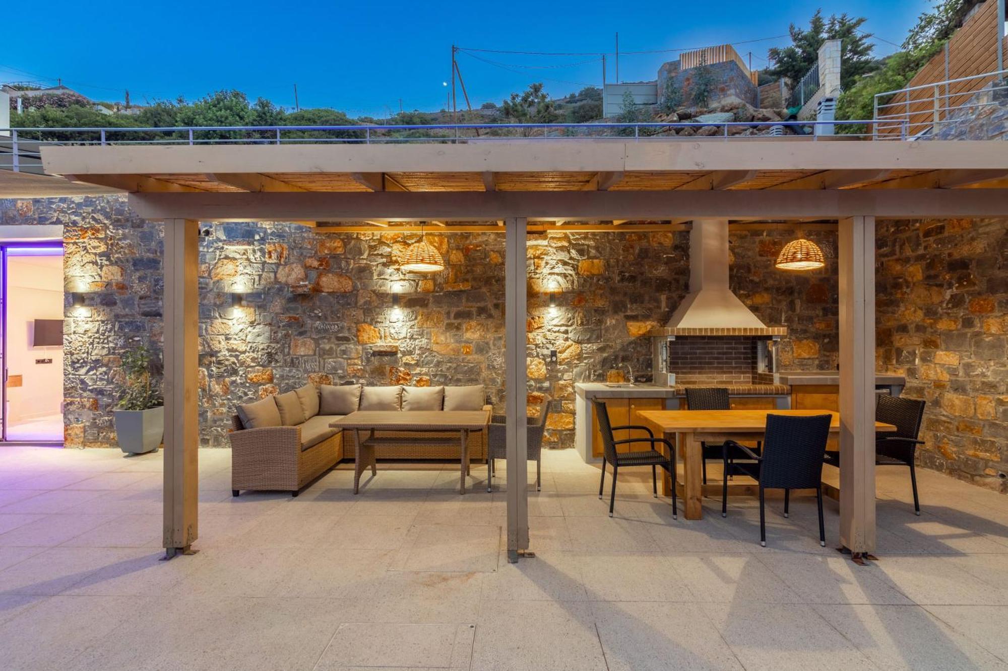 Rocca Al Mare Seaside Villas Palaiokastro  ภายนอก รูปภาพ