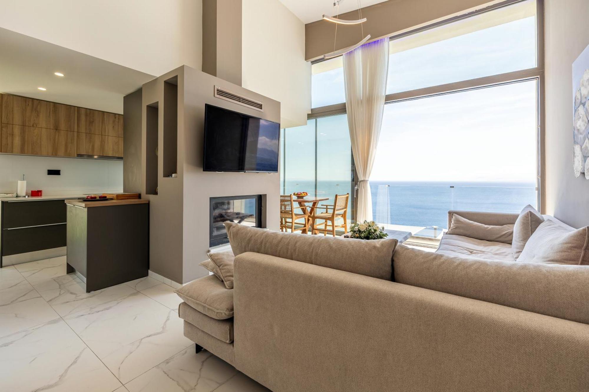 Rocca Al Mare Seaside Villas Palaiokastro  ภายนอก รูปภาพ