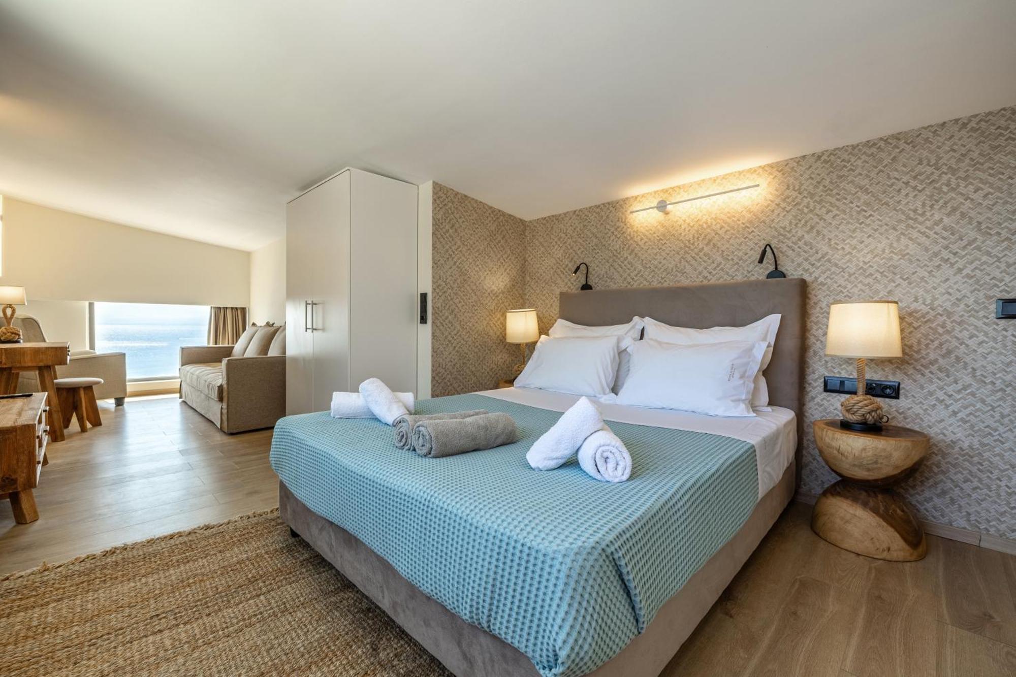 Rocca Al Mare Seaside Villas Palaiokastro  ภายนอก รูปภาพ