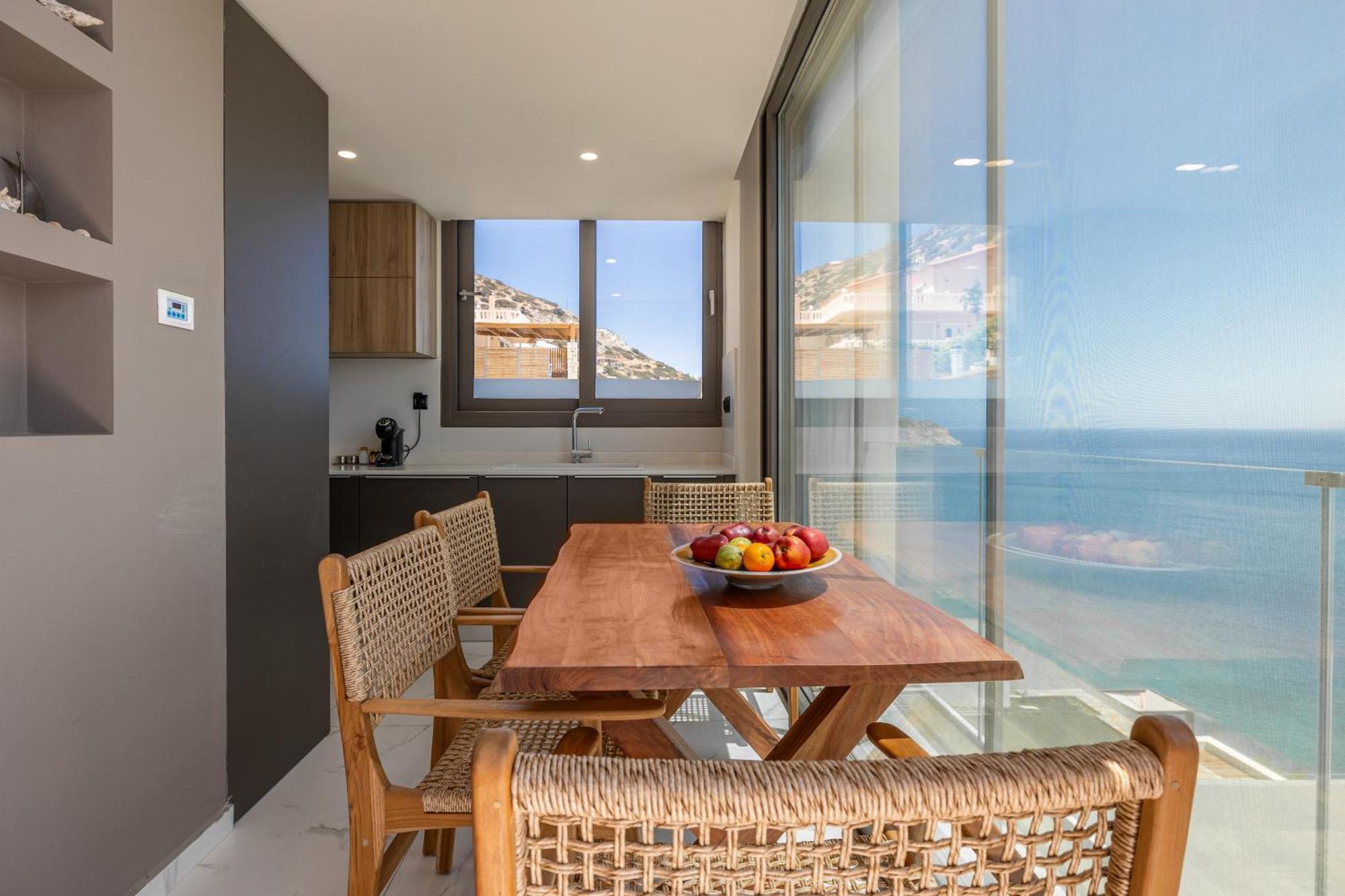 Rocca Al Mare Seaside Villas Palaiokastro  ภายนอก รูปภาพ